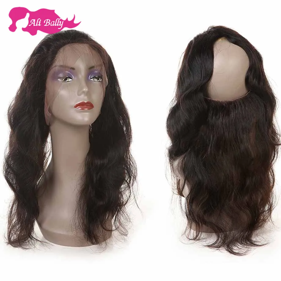 Бразильский Объемная Волна С Закрытием 360 Кружева Фронтальной Связывайте Сорвал