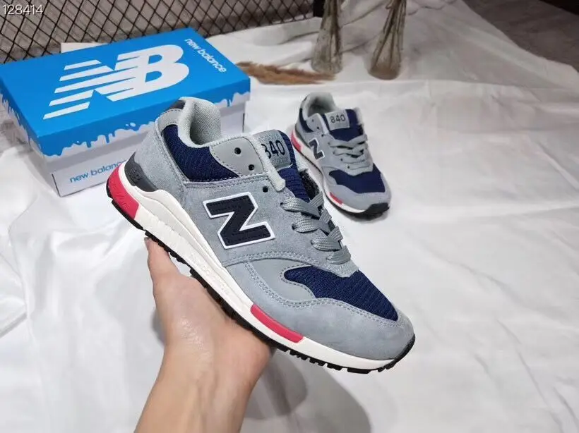New Balance Nb840 Аутентичные мужские/wo мужские кроссовки для бега, дышащие Nb840 уличные спортивные кроссовки, европейские размеры 36-44