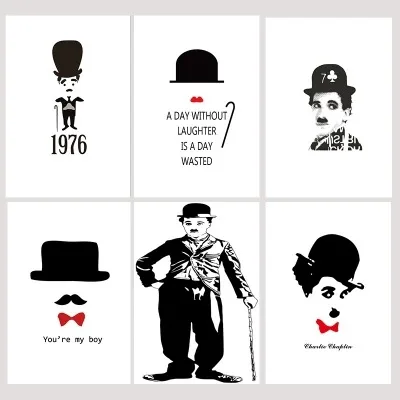 Постер Chaplin украшение для дома стены искусство холст не обрамленные картинки