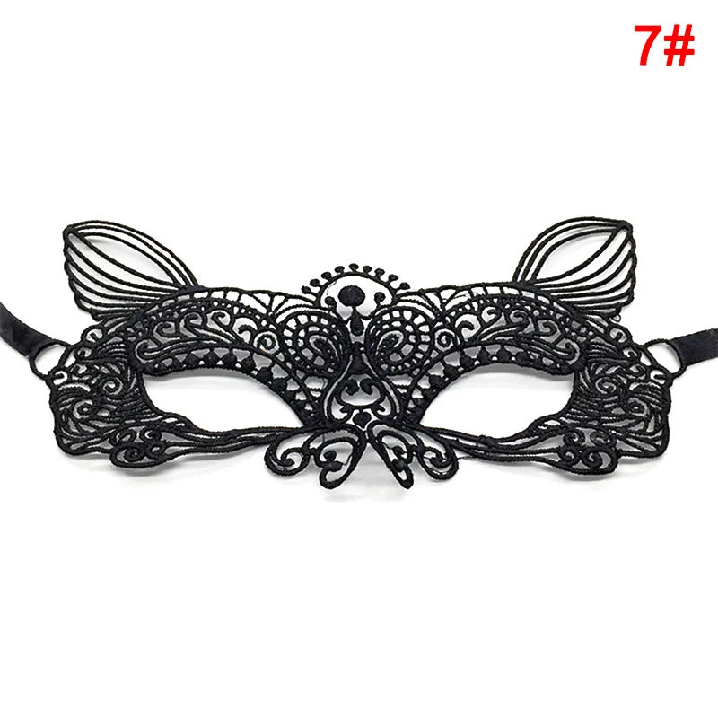 Сексуальная Женская кружевная маска на лицо для маскарада вечеринки бала