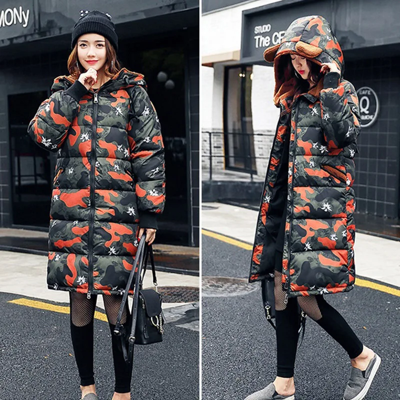 Новый Для женщин зимние длинные пуховые пальто большой меховой воротник Модные