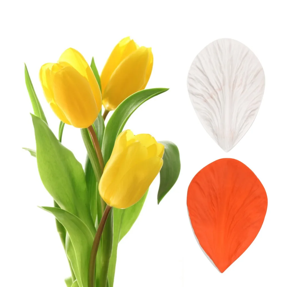 Силиконовая форма для цветов лепесток сахара искусство 3D помадки торта