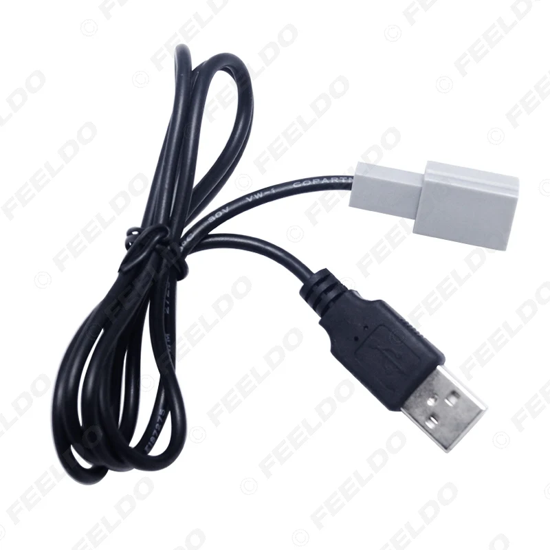 Автомобильный аудио радиовход FEELDO запчасти гнездовой USB-кабель адаптер для LEXUS