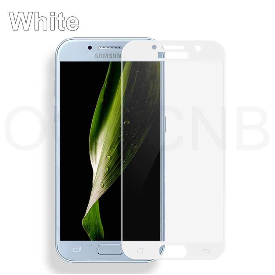 3D полное покрытие, закаленное стекло для samsung Galaxy A3 A5 A7, Защитная пленка для экрана для samsung Galaxy A3 A5 A7, стеклянная крышка