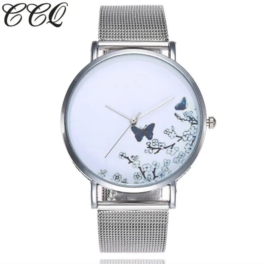 Watch Women Exquisite Watches Famous Relogio Feminino 2018 Quartz Dress Ladies Steel Mesh Wrist Clock montre femme Gift #C kademan 2020 dress gold watch women crystal diamond watches adies wrist watches stainless steel silver clock women montre femme