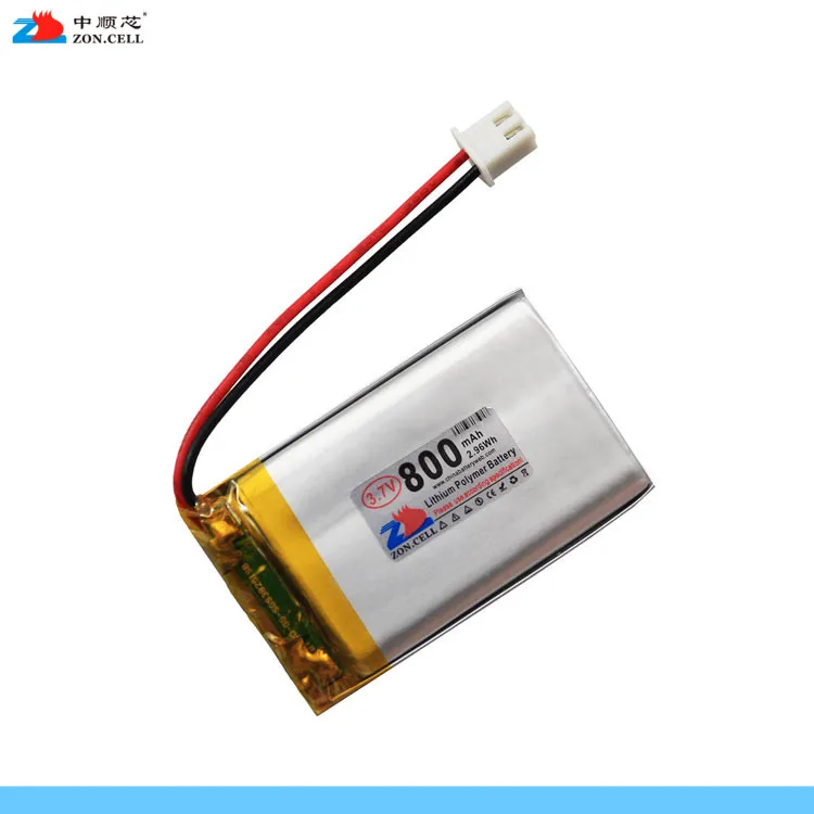 

In the core 800mAh 3.7V lithium polymer battery 503048 473048 mobile navigation mobile phone speaker Rechargeable Li-ion Cell