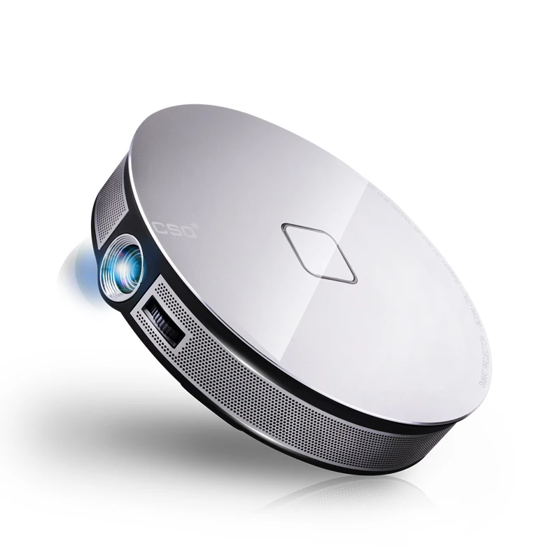 Salange D8S мини-проектор светодиодный портативный 2G+ 16G 1280*720 разрешение Встроенный Android 6,0 3D двойной wifi 12000mAh аккумулятор