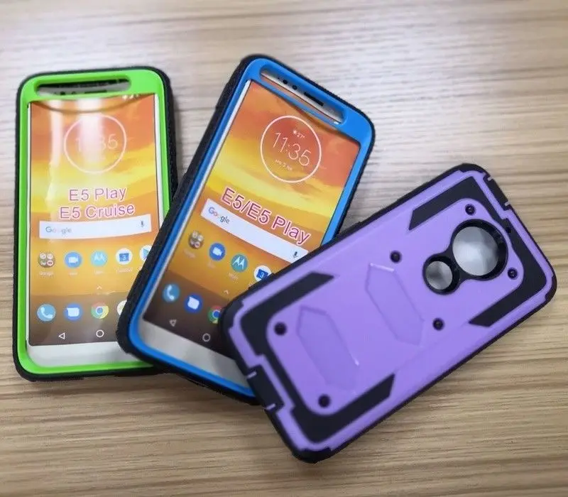 YUMQUA чехол для Motorola Moto E5 Cruise Case Shock Adsording Hybrid Прочный ударопрочный защитный