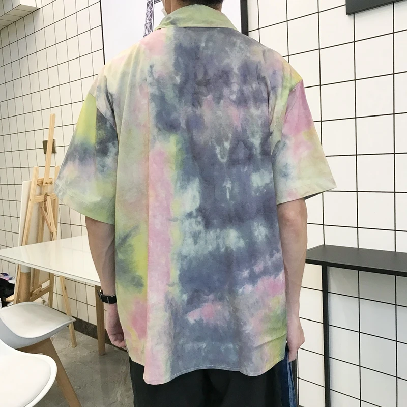 Мужская рубашка с отложным воротником Dark Icon гавайская 3 цветов лето 2019 | одежда