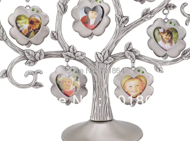 Бесплатная доставка - детские / семейные цинка сплав металла фоторамки украшения