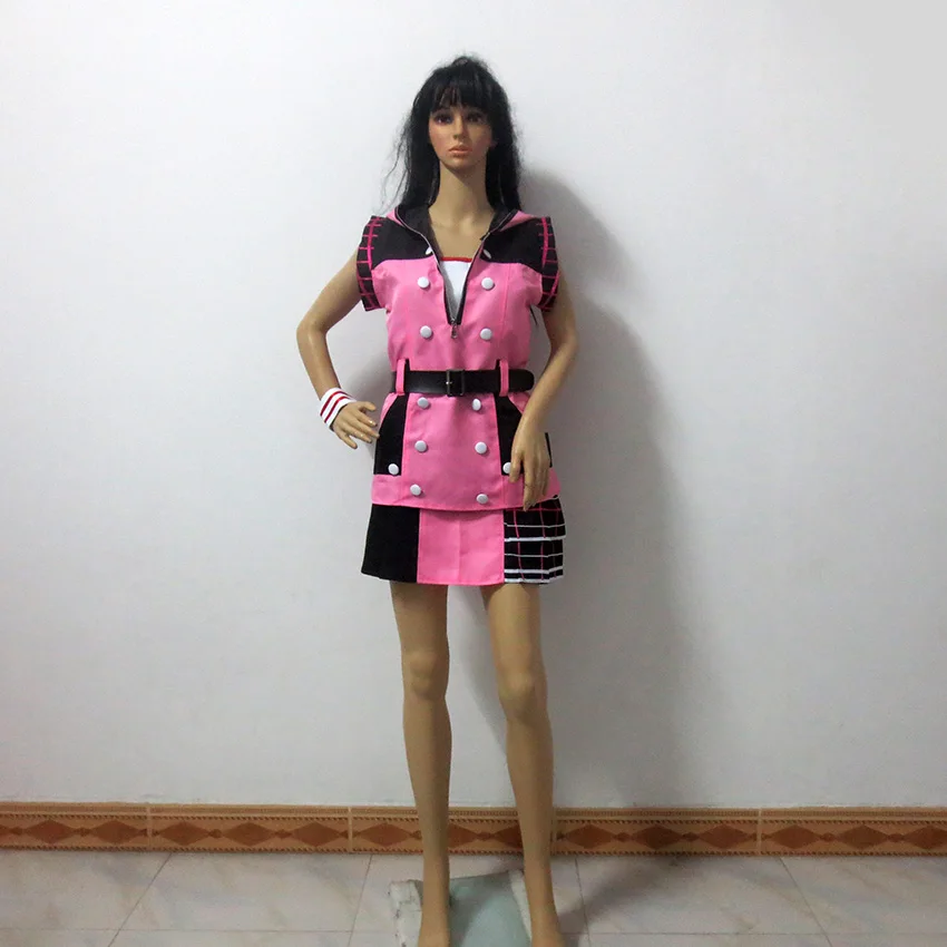 Kingdom Hearts III Kairi Cos Рождественская вечеринка Хэллоуин униформа наряд косплей костюм