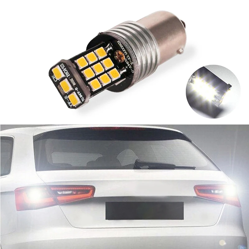1x1156 LED BA15S P21W 21 led 2835 чипы стоп сигналы задний фонарь DRL Автомобильная Хвостовая
