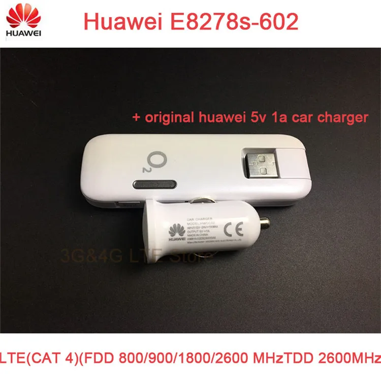 Автомобильный модем HUAWEI e8278s с зарядным устройством 150 Мбит/с LTE Cat4 Wi Fi ключ Новое
