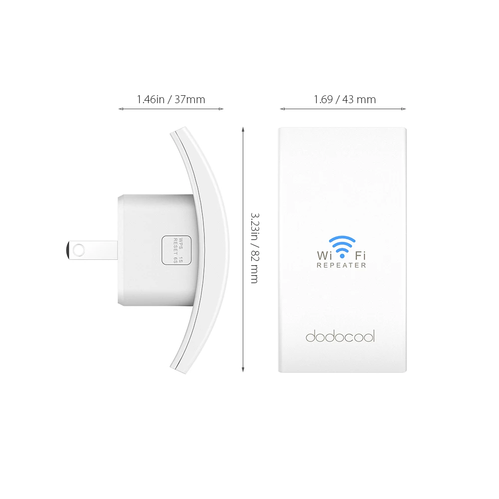 Усилитель сигнала dodocool N300 2 4 ГГц 300 Мбит/с две антенны|wireless range|wireless range extenderrange extender