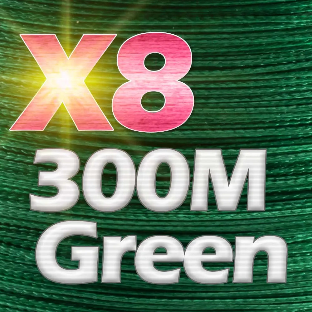 X8-300M-Green JOSBY 4 стенда 8 стендов 300 м 500 м 1000 м многофиламентная ПЭ плетеная леска 10LB-80LB сильная Японская Технология - Цвет: X8-300M-Green