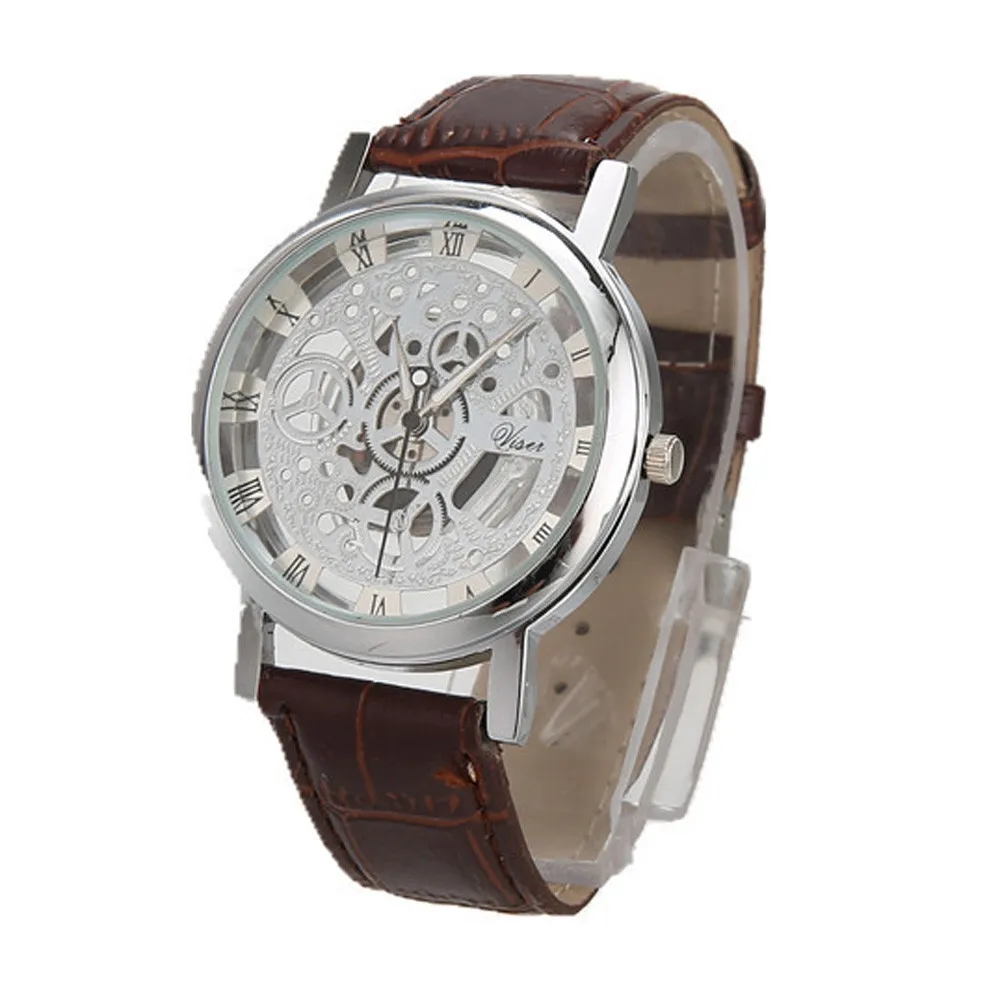 Часы Reloj de mujer мужские 2019 часы с перфоратором деловые кварцевые военные