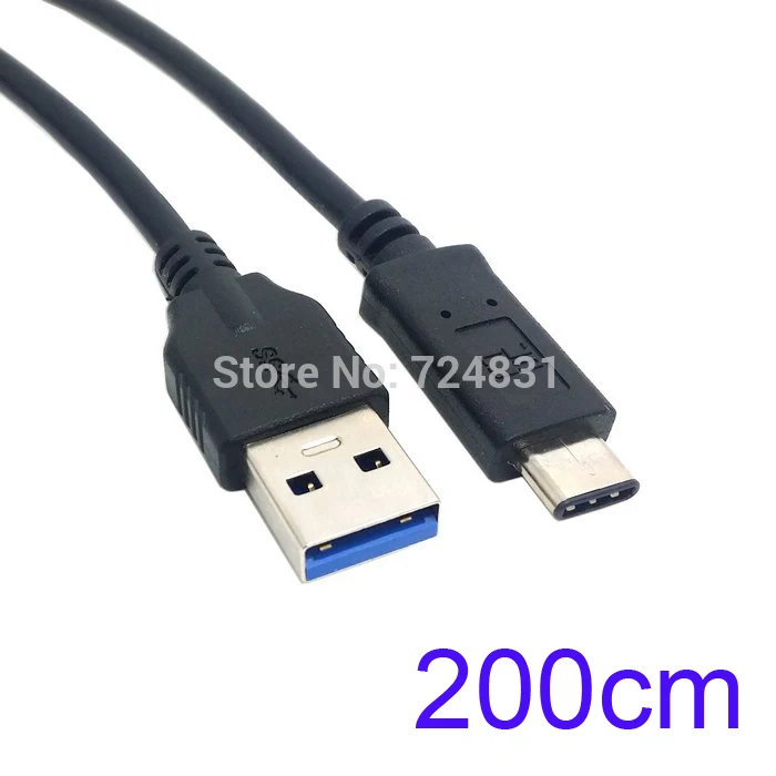 CY 6 футов 2 м USB 3 0 1 Тип C штекер разъем к стандарту тип A кабель для передачи данных