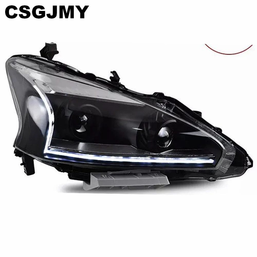 Автомобильные стайлинг фары для Nissan Teana Altima светодиодный фонарь 2013-2017 DRL Hid