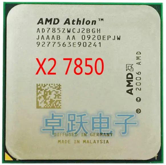 Двухъядерный процессор AMD Athlon X2 7850 2 8 ГГц Socket AM2 + бесплатная доставка|processor socket