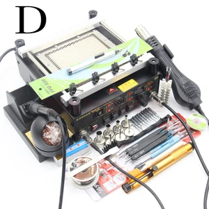 Gordak 863 Тепловая пушка с горячим воздухом, паяльная станция BGA, Электрический паяльник, инфракрасная станция для подогрева