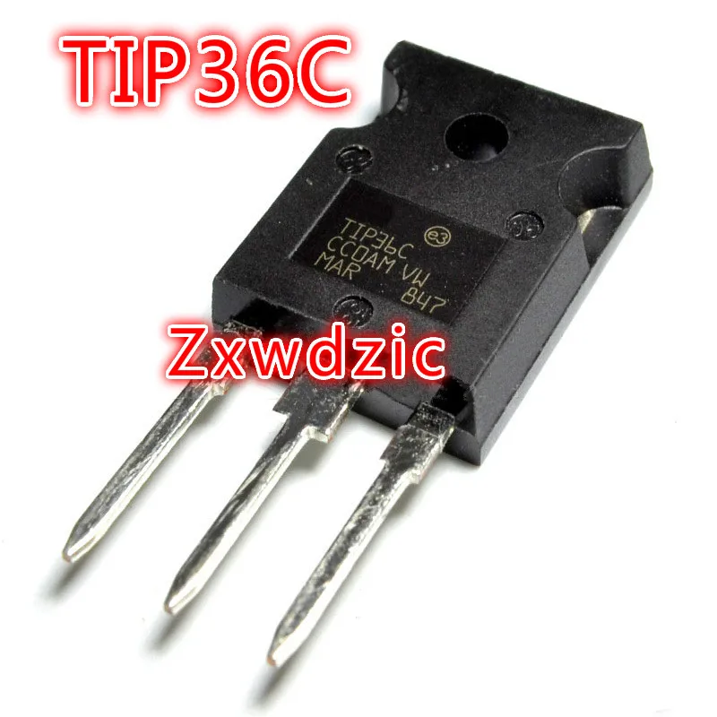 

10 шт. TIP36C-247 TIP36 TO-3P Новый и оригинальный IC