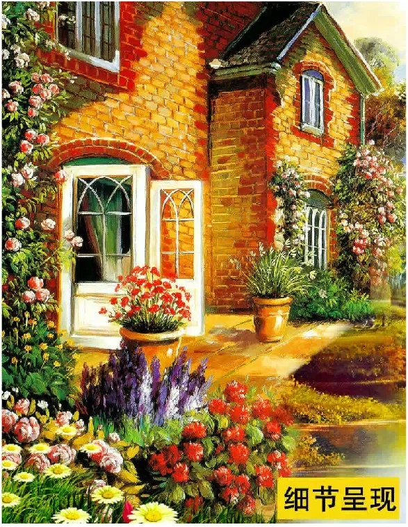 Домашний декор завершенная вышивка крестиком набор без рамки TC73 Рождественский