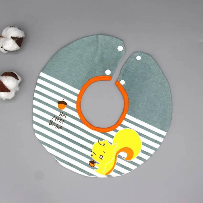 Baby Bibs 3 Детский слюнявчик, полотенце для слюней, нагрудник из хлопка с карманом, детские нагрудники из хлопка с бантиком, нагрудники с арбузом - Цвет: Baby Bibs 3