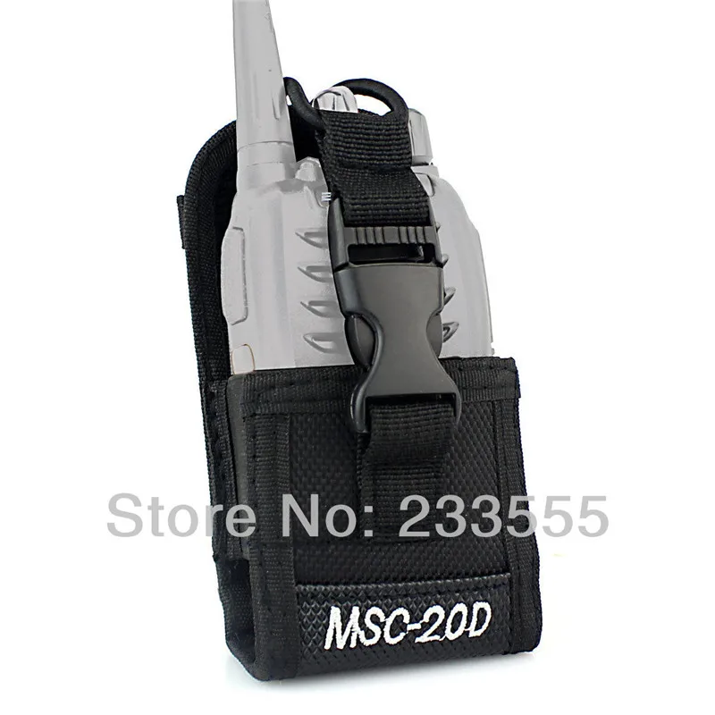 

10pcs NEW Walkie talkie bag & Case Holder MSC-20D Nylon Carry Case for BaoFeng UV-5R UV-5RA UV-5RB UV-5RC UV-B5 UV-B6 BF-888S