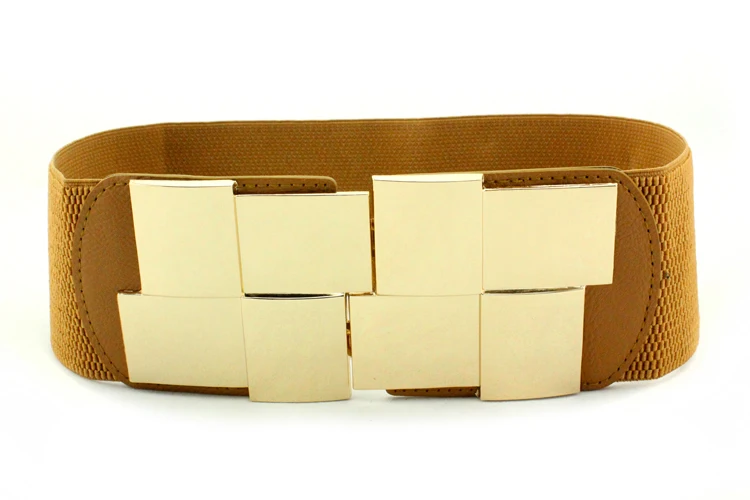 Ремень Эластичный Женский черный 7 5 см|womens gold belt|wide elastic black beltgold belt |