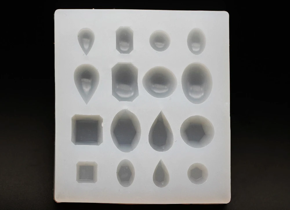 

1 шт. формочка для силиконовой Подвески украшение из смолы для DIY ювелирных изделий Изготовление ожерелий с подвесками