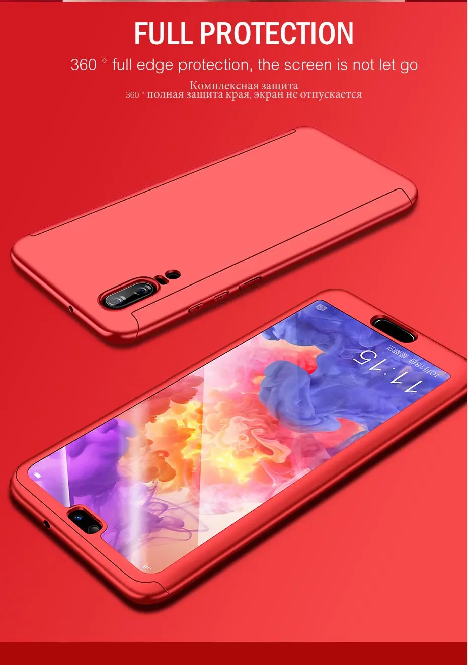 360 градусов полный защитный чехол для huawei Honor 10 9 Lite чехол для Honor 8A чехол для Honor 8C 7C 7A Pro 8X play чехол