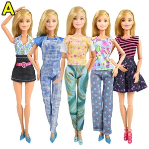 Новая модная Праздничная Высококачественная кукольная одежда, платье, аксессуары для куклы 12 дюймов, лучший подарок, игрушки для девочек, элегантная юбка, кукольный гардероб