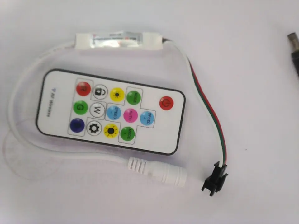 12 В постоянного тока 5 м Цифровой RGB 133 Dream color 6803/1903 IC Водонепроницаемая