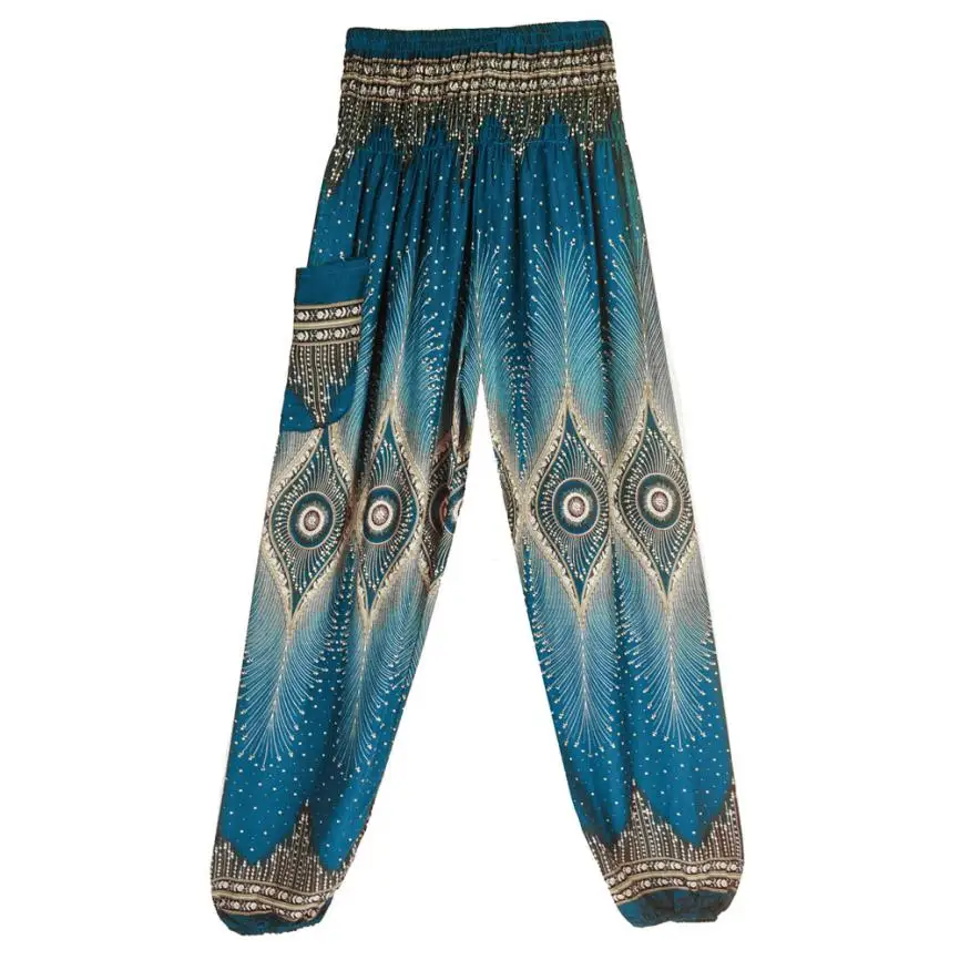 Женские джинсы 2018 мужские и женские тайские шаровары праздничные хиппи брюки в