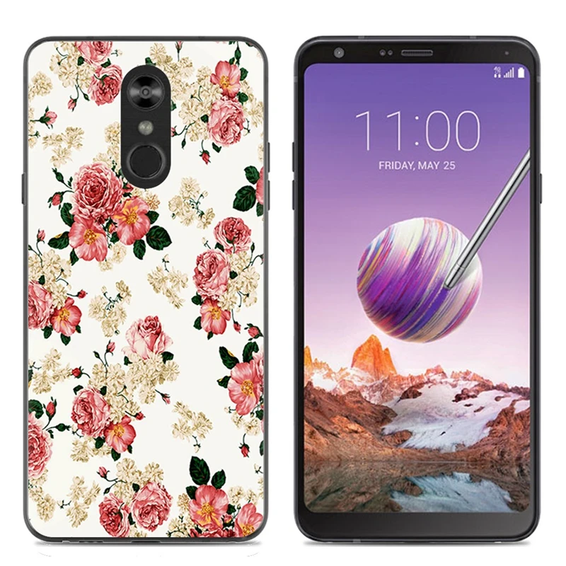 Phone Case For LG Stylo 4 6.2-inch Fashion Design Art Painted TPU Soft Cute Back Fitted Cover Shell Stylo4 |