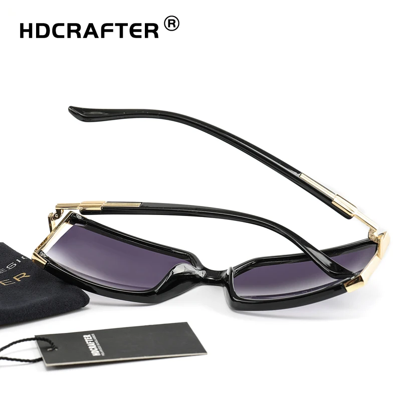 HDCRAFTER солнцезащитные очки для женщин фирменный дизайн большие квадратные UV400