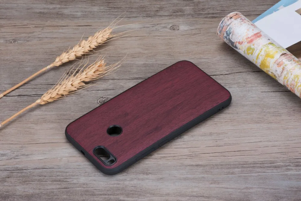 Деревянный дизайнерский чехол для Xiaomi mi A1 mi 5x Мягкий ТПУ силиконовый материал с ПК с деревом ПУ кожаный чехол