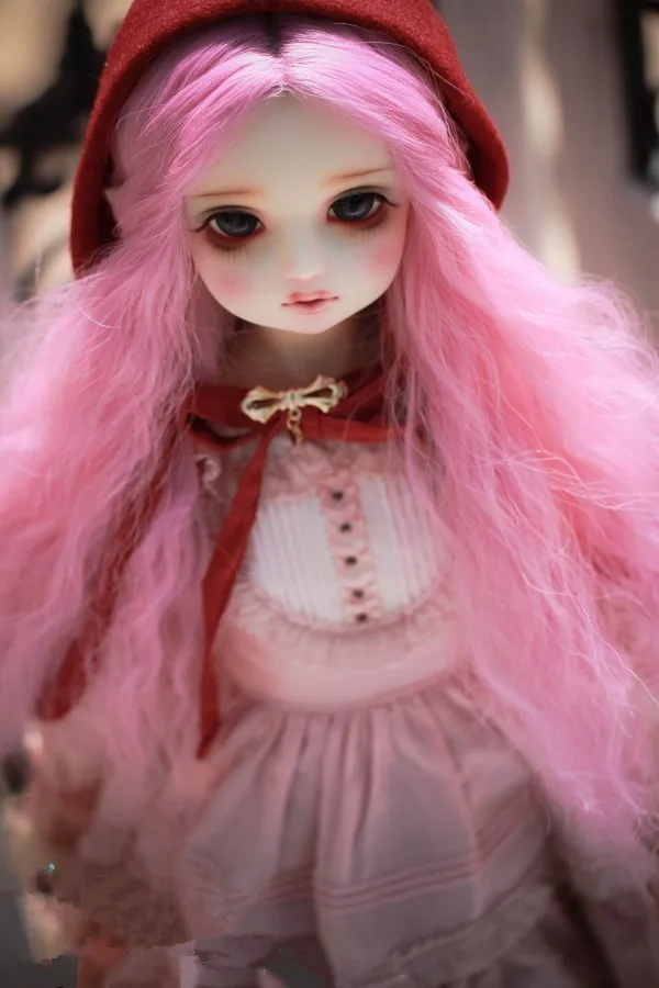 Парики Меняющие цвет для кукол искусственные куклы 1/3 1/4 1/6 1/8 BJD/DD/MSD/YOSD аксессуары