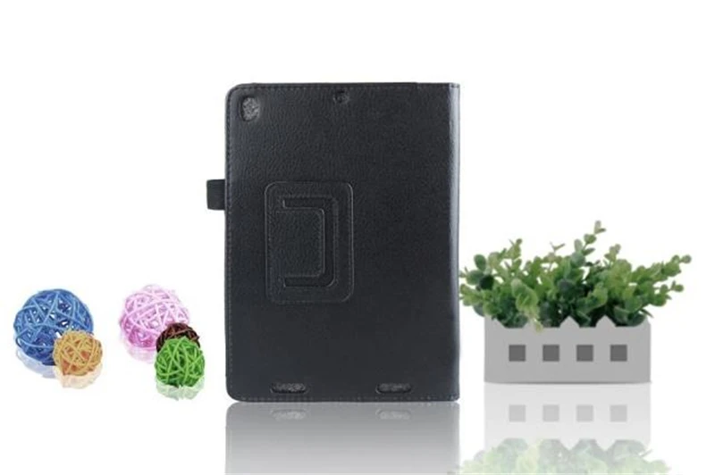 Ультратонкий чехол mi tab 1 для Xiao mi Tablet mi Pad 1, 7,9 дюйма, чехол для планшета с рисунком личи из искусственной кожи, складной чехол, чехол