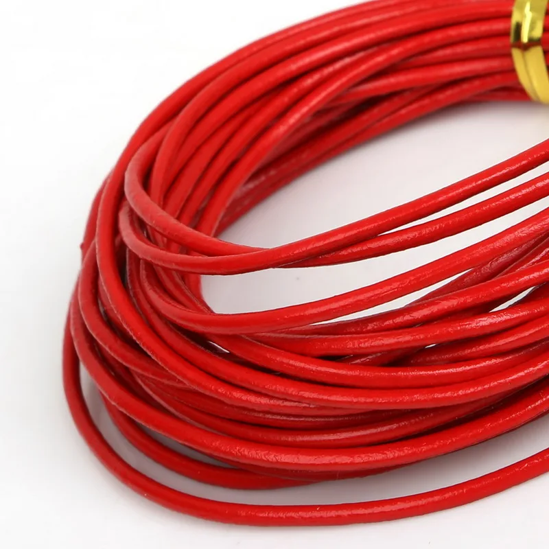 Лидер продаж! Шнуры из натуральной кожи для одежды обуви браслета ювелирных