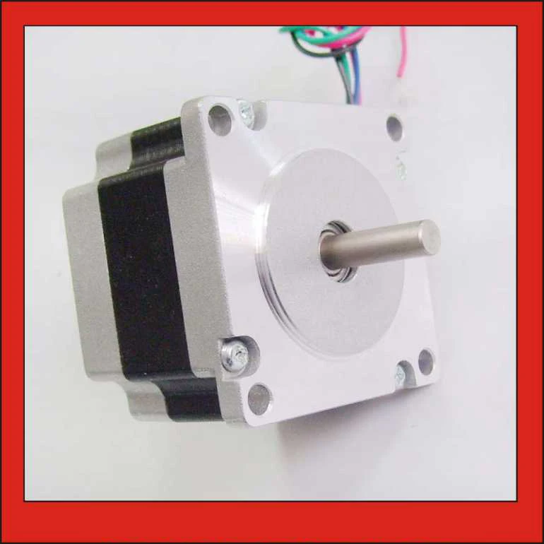 

CNC NEMA 23 Stepper Motor 76 oz-in Body Length 41mm CE Rohs CNC Kit Motor
