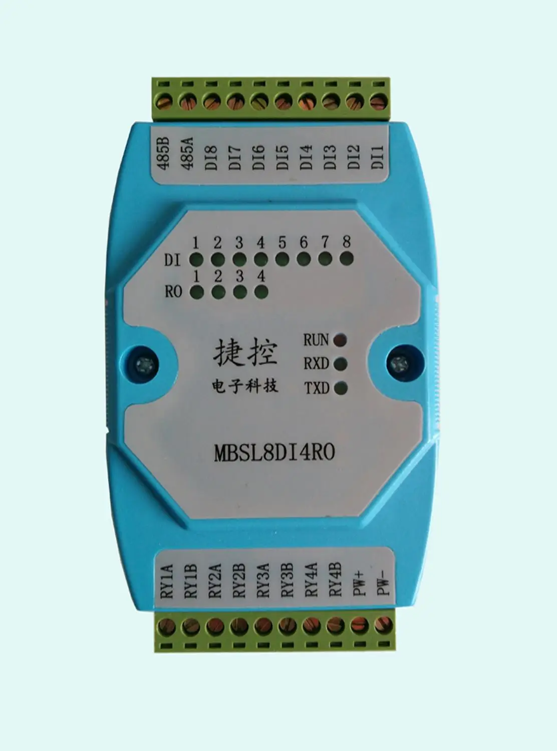 Цифровой вход и выход модуль дистанционного сбора связь RS485 изоляции |