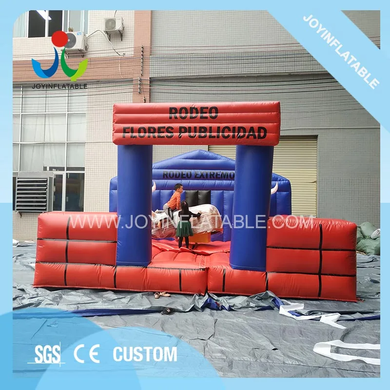 Продажа Дешевый Забавный наружный надувной механический ковбойский Родео Булл с надувным ковриком