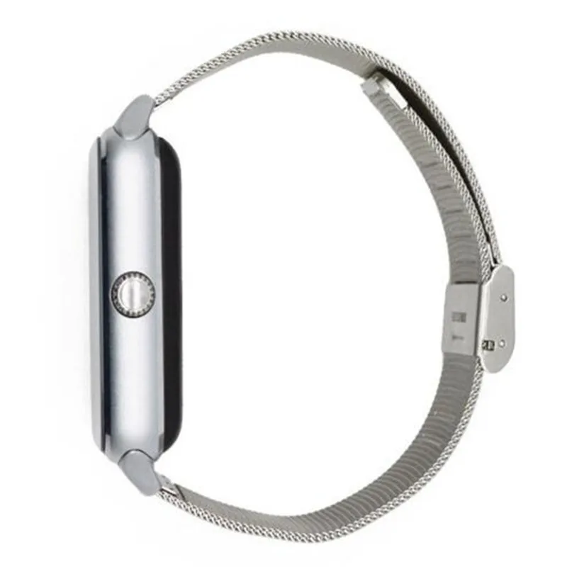 Умные часы GT08 Z60 мужские и женские Bluetooth наручные Поддержка SIM/TF карты для Apple Android