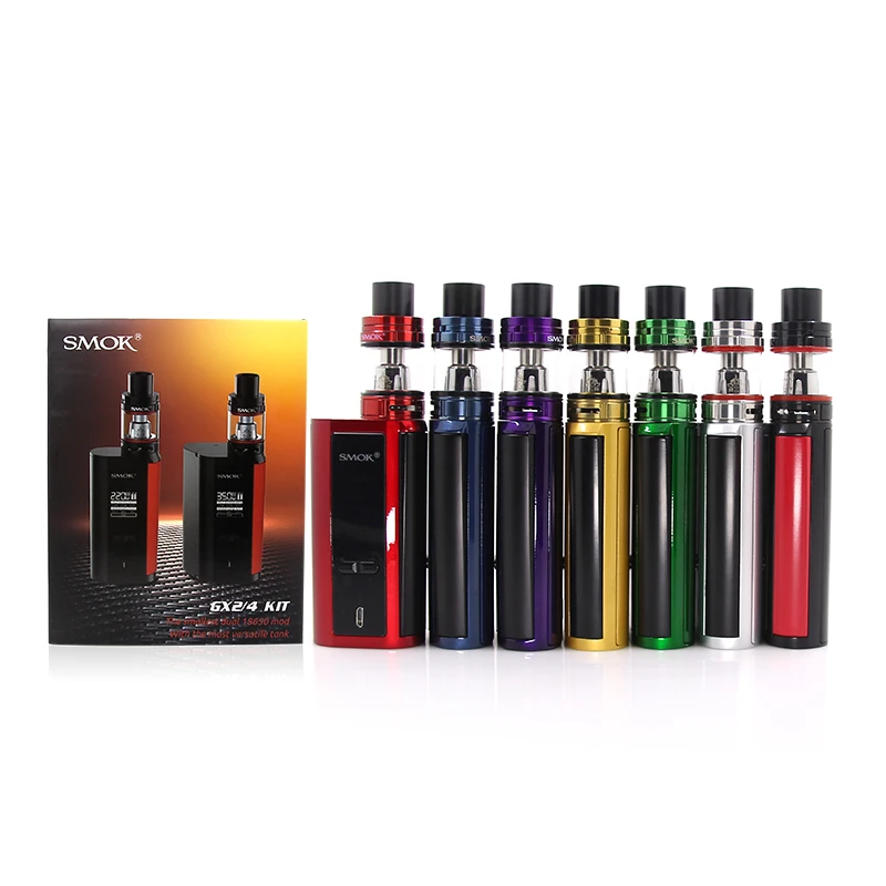 Smok GX2/4 Starter Kit 220 Вт/350 Вт GX24 испаритель mod 5 мл TFV8 большой ребенок Tank электронные