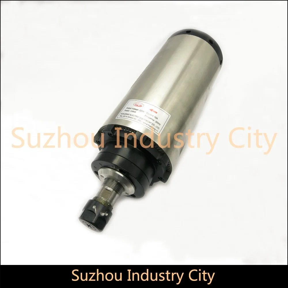 3 КВТ электродвигатель шпинделя с воздушным охлаждением ЧПУ круглого типа для