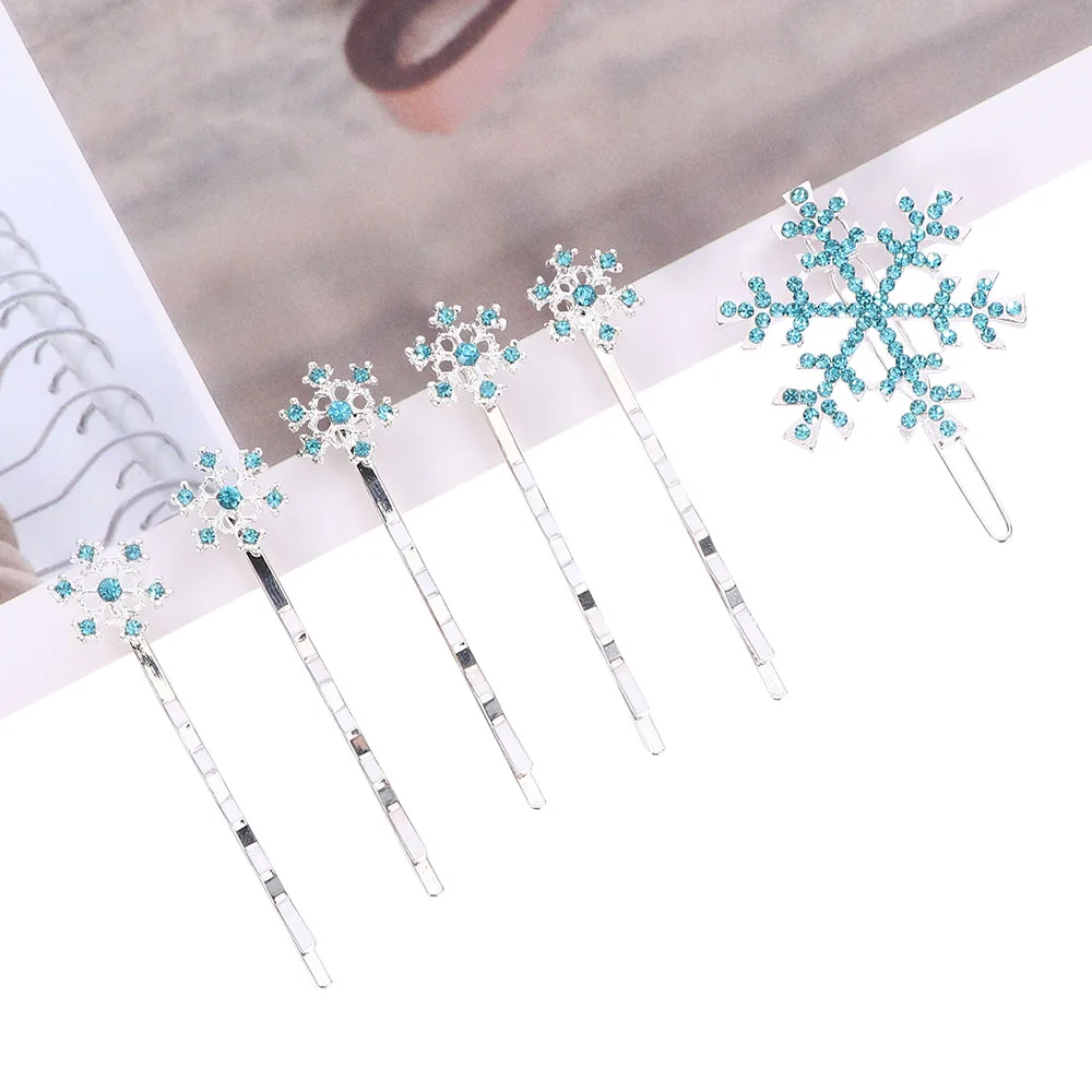 6 шт./компл. горячая Распродажа заколки для волос Принцесса хрустальная Шпилька
