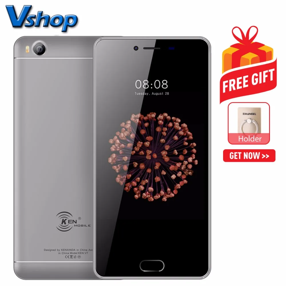 KENXINDA Кен XIN да V7 4G Мобильные телефоны Android 6 0 2 ГБ + 16 4 ядра смартфон 720 P Dual SIM 5