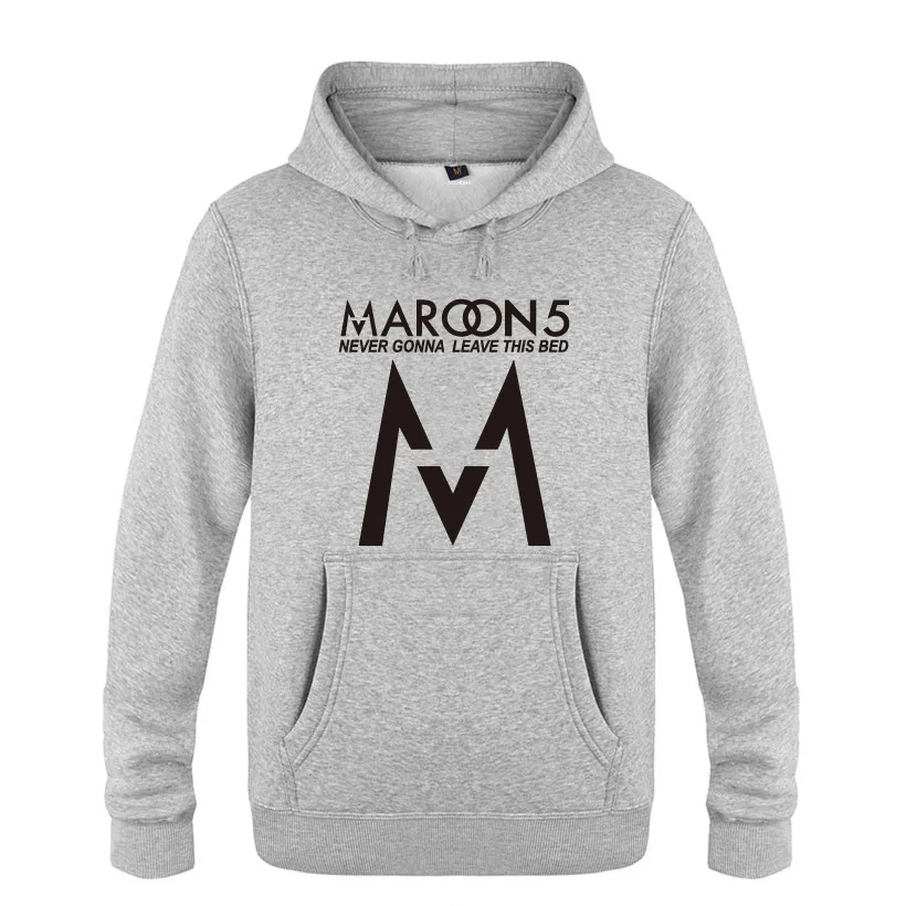 Рок-группы Maroon 5 толстовки для мужчин в стиле хип-хоп флисовый пуловер с длинными