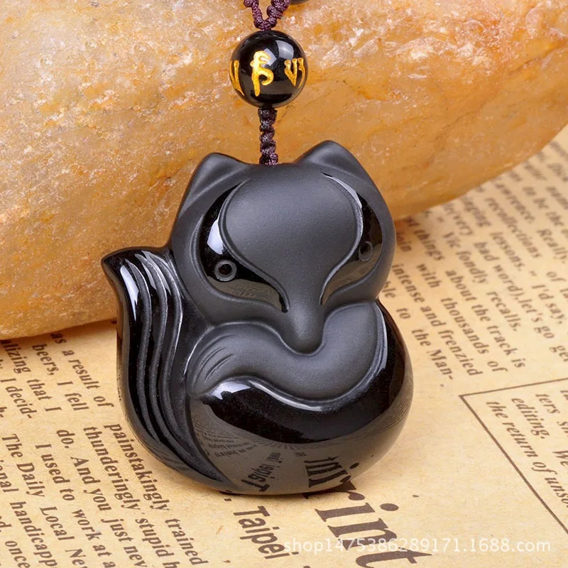 Подвеска Счастливая подвеска для женщин и мужчин|obsidian pendant|drop pendantpendant drop |